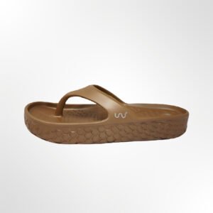V SHAPE Kyoto Slipper For Women- BRONZO METAL