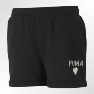 Puma Kids Girl Graphic Drawstring Shorts